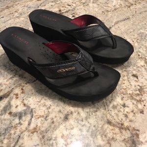 Coach Wedge Sandals